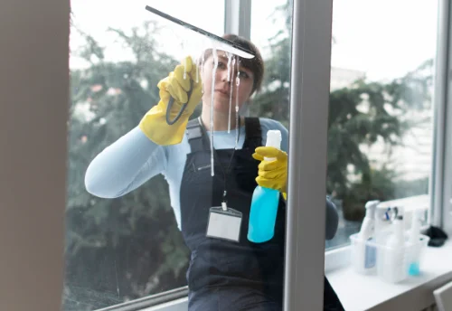 Nettoyage de vitres intérieures et extérieures à Sonnaz